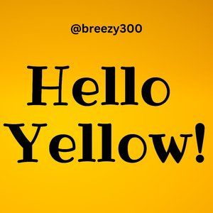 Yellow Mellow Yellow Mustard Lemon Straw Dandelion